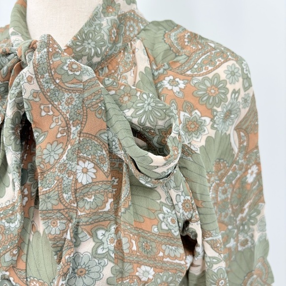 Buru Pink Label Paisley Floral Maxi Dress Extra Small - Picture 12 of 14